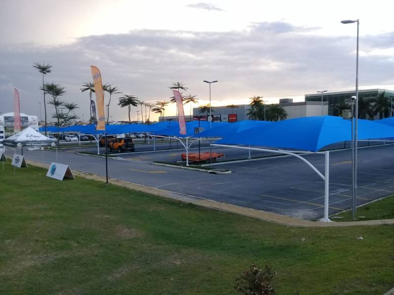 Instalação de Sombreador para Estacionamento de Mercado Preço Salesópolis - Instalação de Sombreadores para Lava Rápido