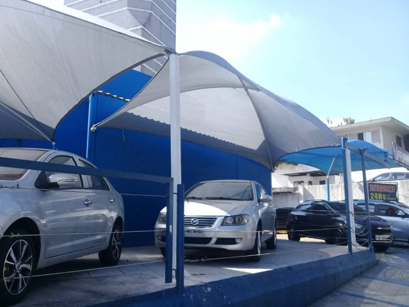 Manutenção de Cobertura para Entrada de Prédio Preço Florianópolis - Manutenção de Cobertura de Garagem com Lona