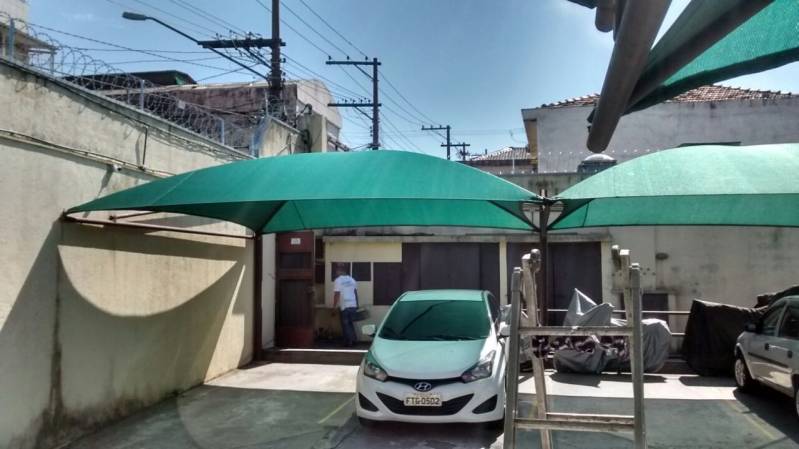 Reforma de Coberturas para Entrada de Prédio Rio Grande da Serra - Reforma de Cobertura para Garagem