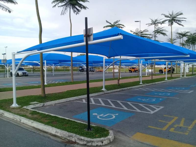 Serviço de Troca de Lona para Cobertura Vila Carrão - Troca de Lona para Sombreiro de Estacionamento