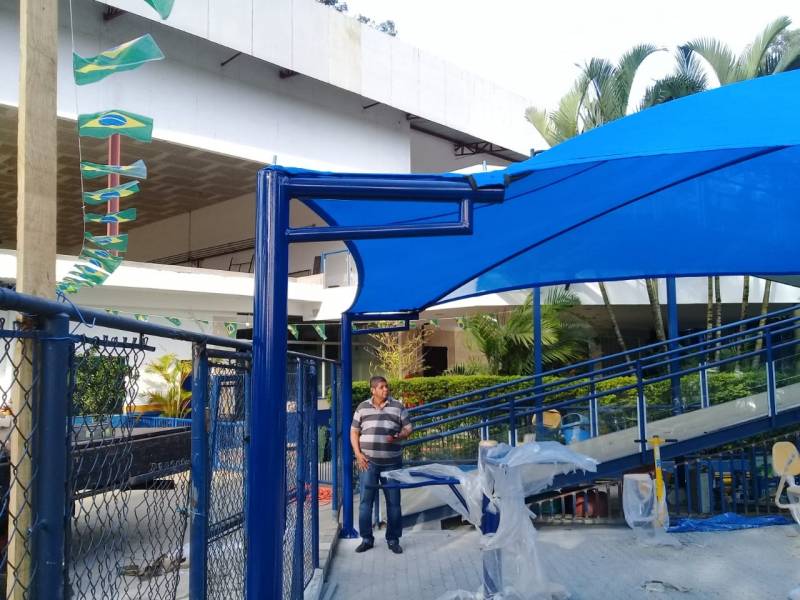 Troca de Lona para Sombreiros Preço Rio de Janeiro - Troca de Lona para Sombreador de Garagem