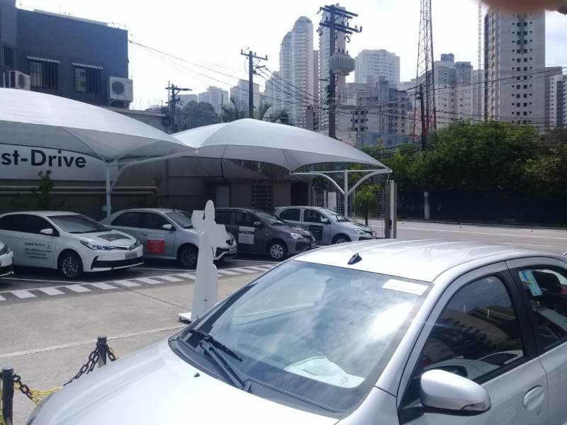 Troca de Lona Sombreiros para Loja Araraquara - Troca de Lona para Cobertura de Estacionamento